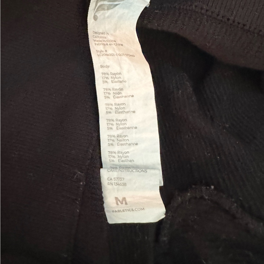 Fabletics Cloud Seamless Split Flare Leg Leggings - image 4